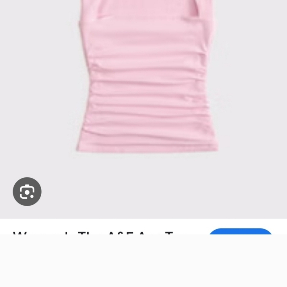 Abercrombie & Fitch Yellow & Pink Sleeveless Tops. Two Tops For The Price One. - Picture 4 of 5